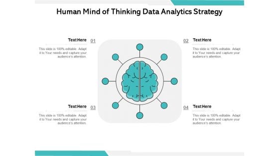 Human Mind Of Thinking Data Analytics Strategy Ppt PowerPoint Presentation Summary Graphics Download PDF
