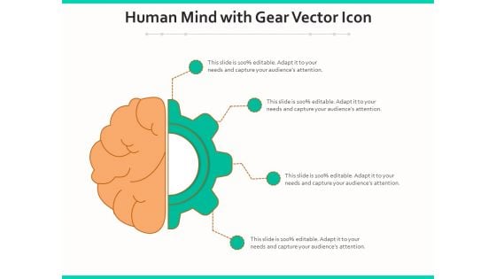 Human Mind With Gear Vector Icon Ppt PowerPoint Presentation Model Microsoft PDF