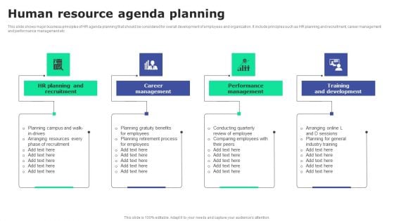 Human Resource Agenda Planning Microsoft PDF