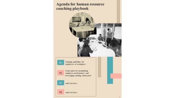 Human Resource Coaching Playbook Template