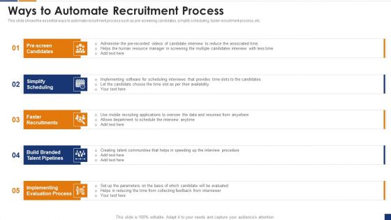 Human Resource Digital Transformation Ways To Automate Recruitment Process Formats PDF Human Resource Digital Transformation Ways To Automate Recruitment Process Formats PDF