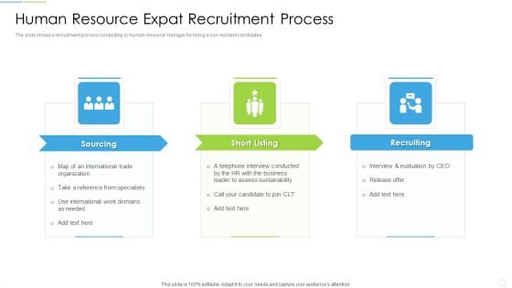 Human Resource Expat Recruitment Process Guidelines PDF