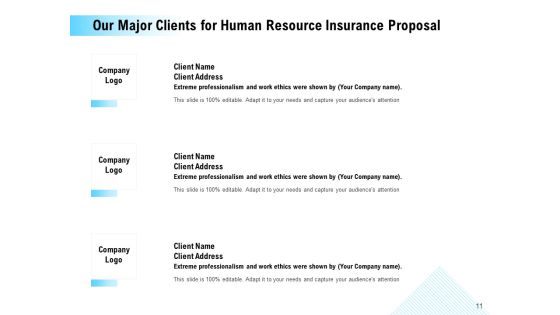 Human Resource Insurance Proposal Ppt PowerPoint Presentation Complete Deck With Slides Slide11