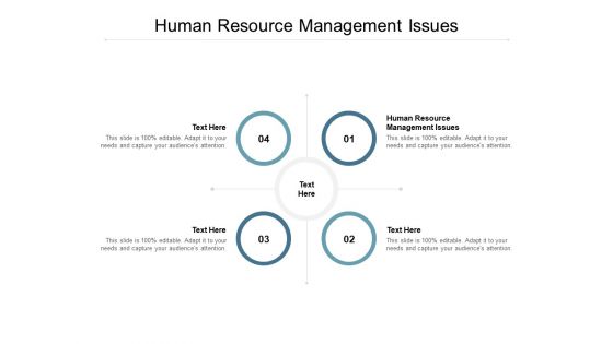 Human Resource Management Issues Ppt PowerPoint Presentation Portfolio Slide Portrait