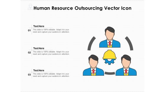 Human Resource Outsourcing Vector Icon Ppt PowerPoint Presentation Icon Backgrounds PDF