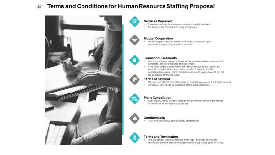 Human Resource Staffing Proposal Ppt PowerPoint Presentation Complete Deck With Slides Slide22