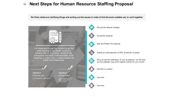Human Resource Staffing Proposal Ppt PowerPoint Presentation Complete Deck With Slides Slide24