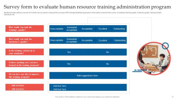 Human Resource Training Administration Ppt PowerPoint Presentation Complete Deck With Slides Slide13