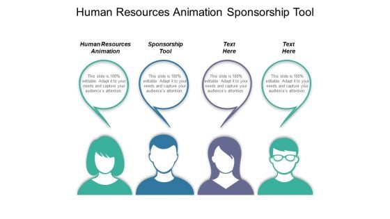 Human Resources Animation Sponsorship Tool Ppt PowerPoint Presentation Show Design Templates