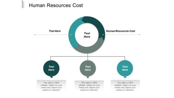 Human Resources Cost Ppt PowerPoint Presentation Gallery Shapes Cpb
