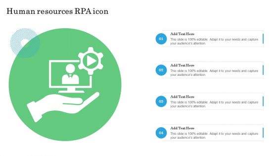 Human Resources RPA Icon Elements PDF