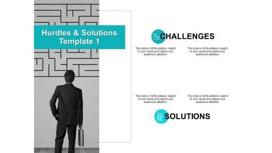 Hurdles And Solutions Template 1 Ppt PowerPoint Presentation File Show