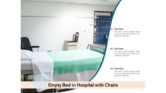 Hydraulic Hospital Bed Doctor Treating Patient Empty Bed Ppt PowerPoint Presentation Complete Deck