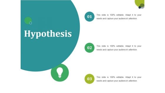 Hypothesis Ppt PowerPoint Presentation Infographic Template Ideas