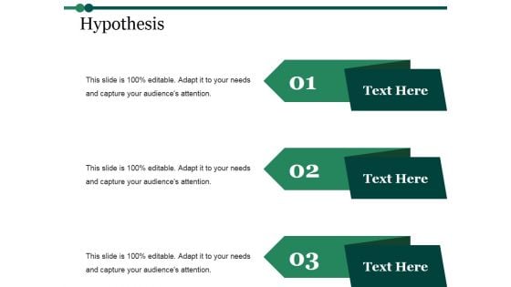 Hypothesis Ppt PowerPoint Presentation Model Guidelines