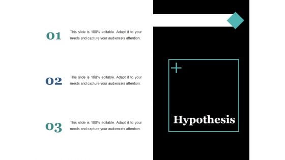 Hypothesis Ppt PowerPoint Presentation Styles Graphics Example