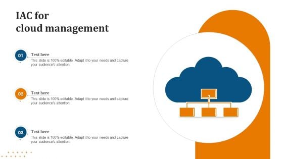 IAC For Cloud Management Icons PDF