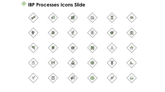 IBP Processes Icons Slide Ppt PowerPoint Presentation Professional Brochure