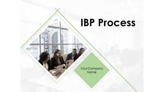 IBP Processes Ppt PowerPoint Presentation Complete Deck With Slides