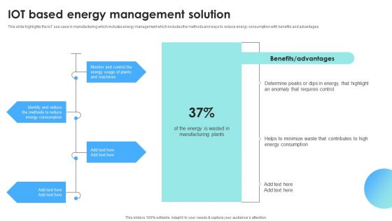 IOT Use Cases For Manufacturing IOT Based Energy Management Solution Ideas PDF IOT Use Cases For Manufacturing IOT Based Energy Management Solution Ideas PDF