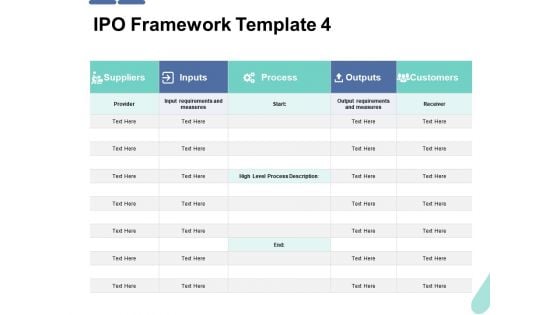 IPO Framework Customers Ppt PowerPoint Presentation Portfolio Good