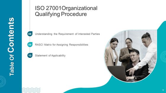 ISO 27001 Organizational Qualifying Procedure Ppt PowerPoint Presentation Complete Deck With Slides Slide18