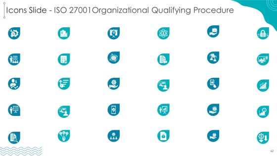 ISO 27001 Organizational Qualifying Procedure Ppt PowerPoint Presentation Complete Deck With Slides Slide42