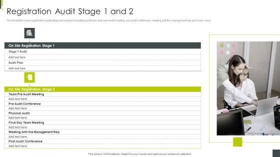 ISO 9001 Certification Procedure Registration Audit Stage 1 And 2 Background PDF