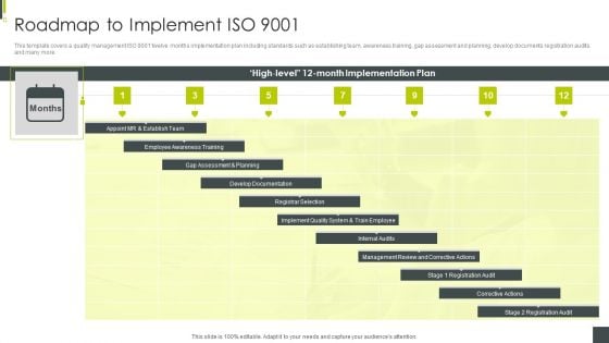 ISO 9001 Certification Procedure Roadmap To Implement ISO 9001 Mockup PDF ISO 9001 Certification Procedure Roadmap To Implement ISO 9001 Mockup PDF