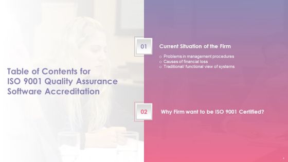 ISO 9001 Quality Assurance Software Accreditation Ppt PowerPoint Presentation Complete With Slides Slide04