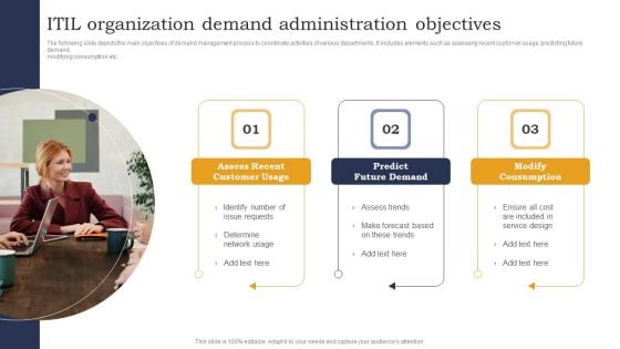 ITIL Organization Demand Administration Objectives Summary PDF