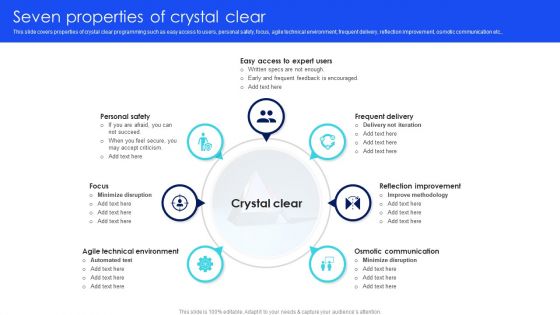 IT Agile Framework Seven Properties Of Crystal Clear Microsoft PDF IT Agile Framework Seven Properties Of Crystal Clear Microsoft PDF