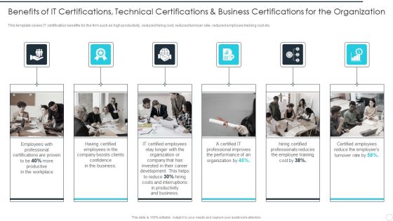 IT Career Certifications Benefits Of IT Certifications Technical Certifications And Business Rules PDF