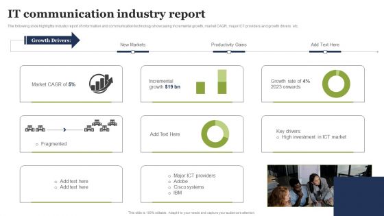 IT Communication Industry Report Sample PDF IT Communication Industry Report Sample PDF