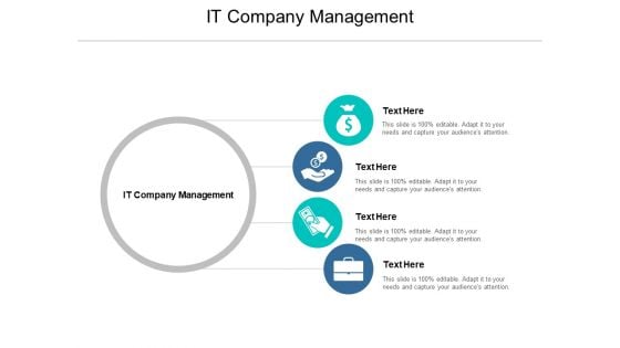 IT Company Management Ppt PowerPoint Presentation Outline File Formats Cpb