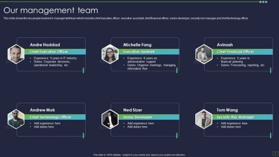IT Consultancy Services Company Profile Our Management Team Topics PDF IT Consultancy Services Company Profile Our Management Team Topics PDF