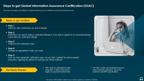 IT Data Services Certification Programs Steps To Get Global Information Assurance Certification GIAC Inspiration PDF