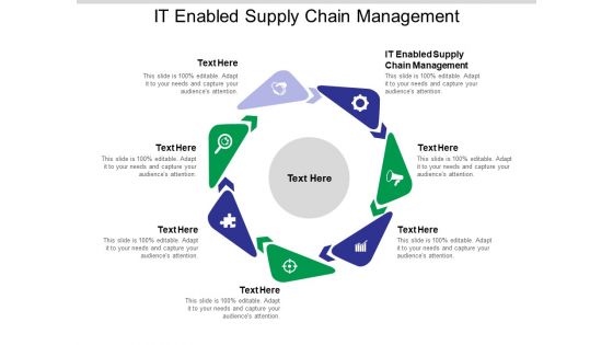 IT Enabled Supply Chain Management Ppt PowerPoint Presentation Styles Slides Cpb