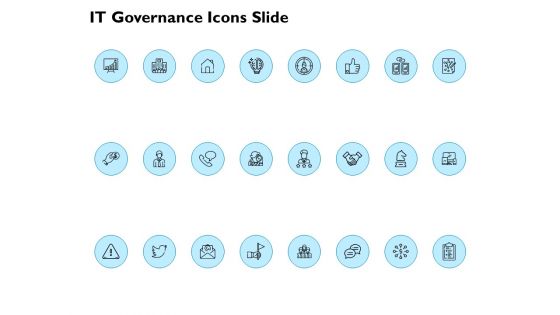 IT Governance Icons Slide Ppt PowerPoint Presentation Styles Slideshow