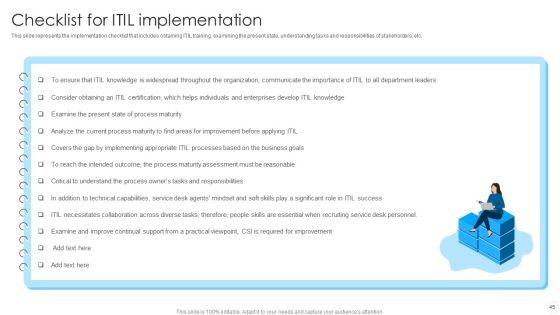 IT Infrastructure Library Methodology Implementation Ppt PowerPoint Presentation Complete With Slides Slide45