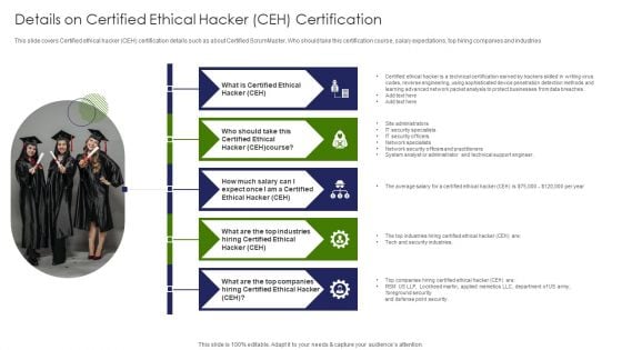 IT Professional Data Certification Program Details On Certified Ethical Hacker CEH Certification Portrait PDF