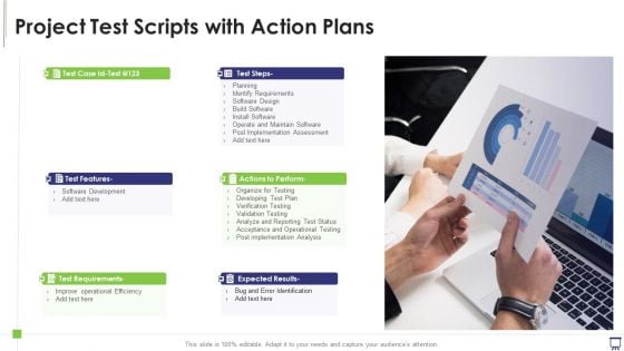 IT Project Testing Templates Bundle Project Test Scripts With Action Plans Introduction PDF