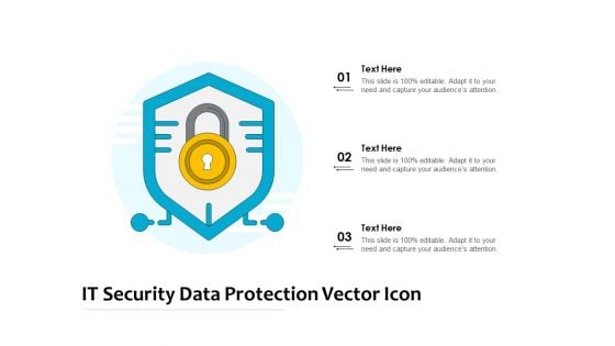IT Security Data Protection Vector Icon Ppt PowerPoint Presentation Gallery Show PDF