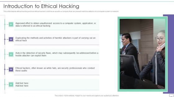 IT Security Hacker Introduction To Ethical Hacking Graphics PDF