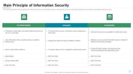 IT Security IT Main Principle Of Information Security Ppt Show Example Topics PDF IT Security IT Main Principle Of Information Security Ppt Show Example Topics PDF