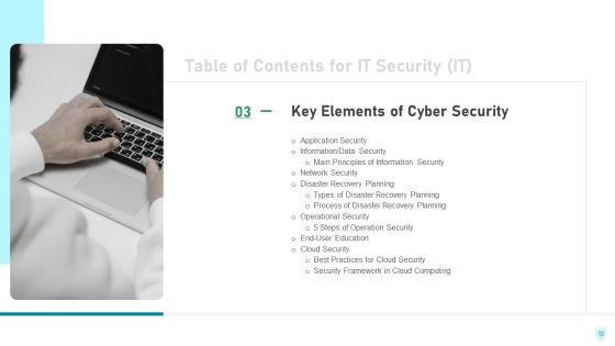 IT Security IT Ppt PowerPoint Presentation Complete Deck With Slides Slide12