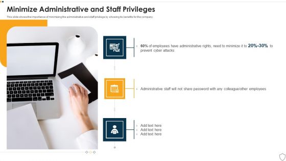 IT Security Minimize Administrative And Staff Privileges Ppt Inspiration Summary PDF