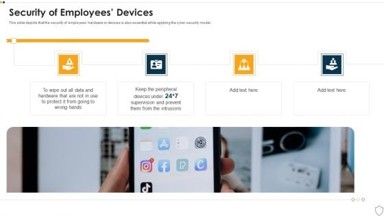 IT Security Security Of Employees Devices Ppt Summary Layout Ideas PDF