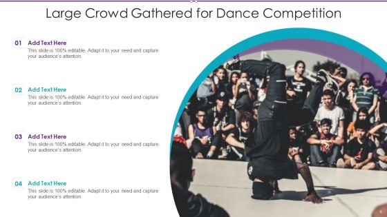 Icon For Dance Competition Ppt PowerPoint Presentation Complete Deck With Slides