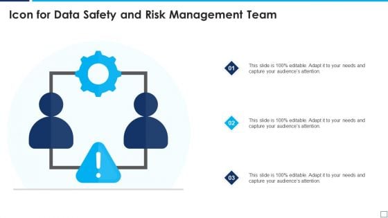 Icon For Data Safety And Risk Management Team Rules PDF